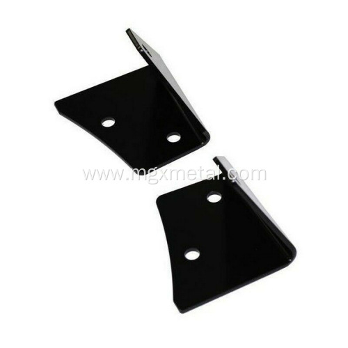 Powder Coating Steel Metal Black Light Mounting Bracket